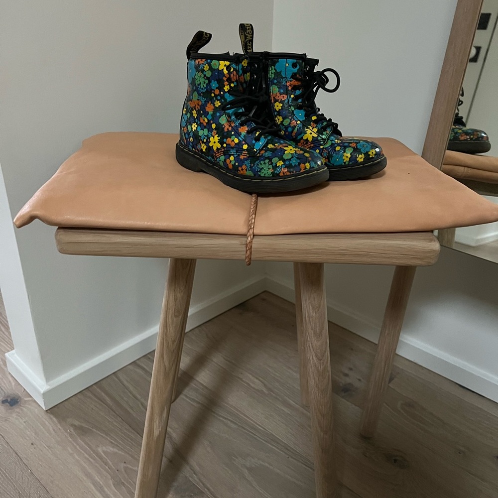 Flowered Doc Martens